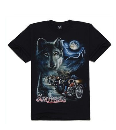 Camiseta Preta Survivors