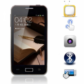 Celular touchscreen preto I9220 4.0 Dual Sin