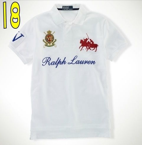Camiseta Polo Branca RL