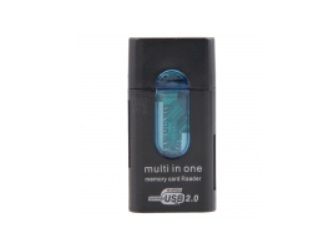 USB 2.0 Card Reader Suport Mais Blue Moon de alta velocidade