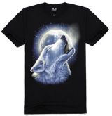 Camiseta Preta Uivo do Lobo