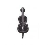 USB Flash Drive Preto 4GB Violin Shape